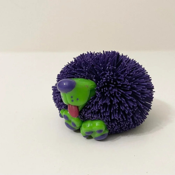 Vintage 90s Koosh  Ball Critters Purple Dog - Picture 2 of 11